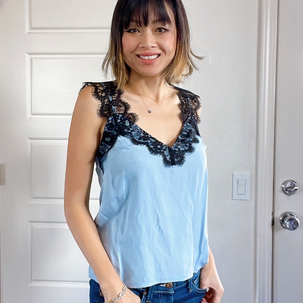 #51 Boho Eyelash lace Tank Top - Picture 5 of 13